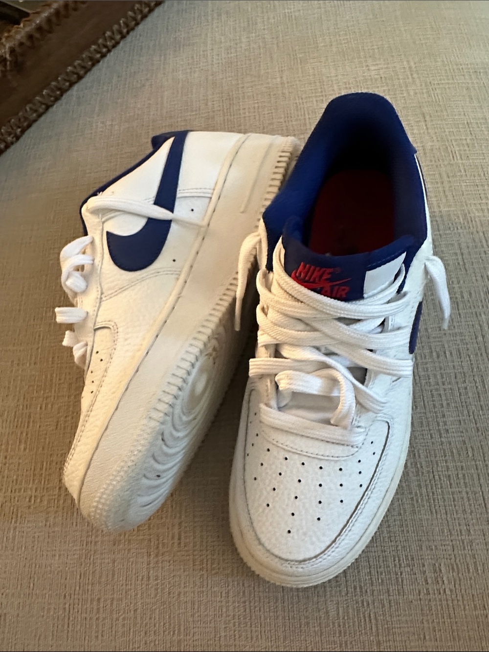 Nike Air Force 1 White Low-Top Sneakers